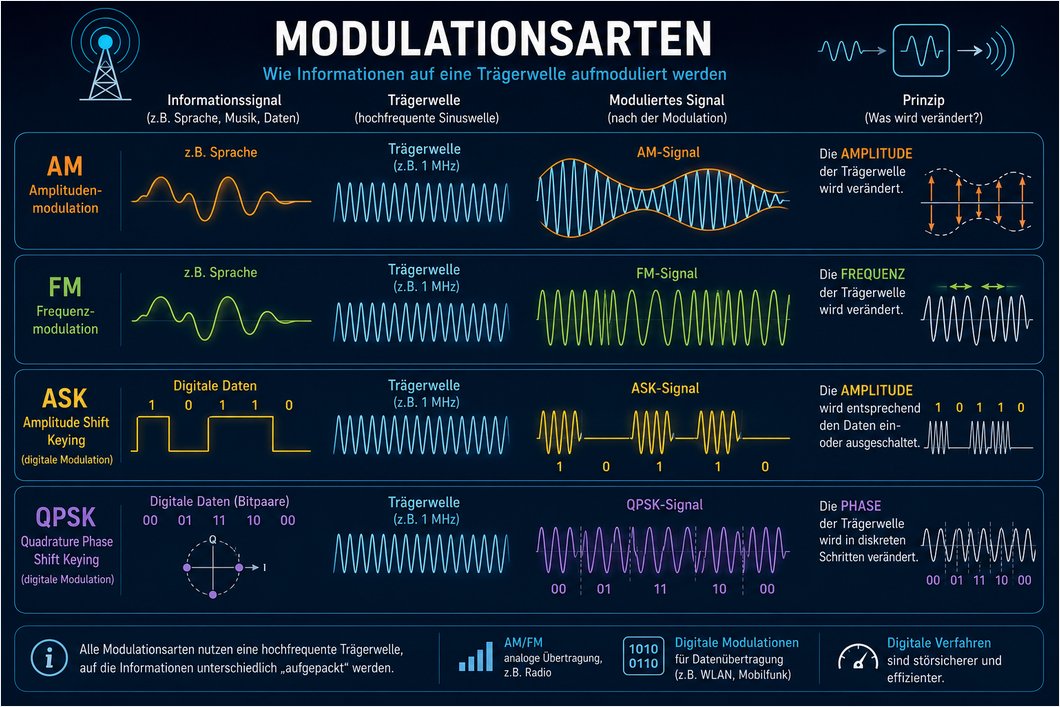 funkarmezone-modulationsarten
